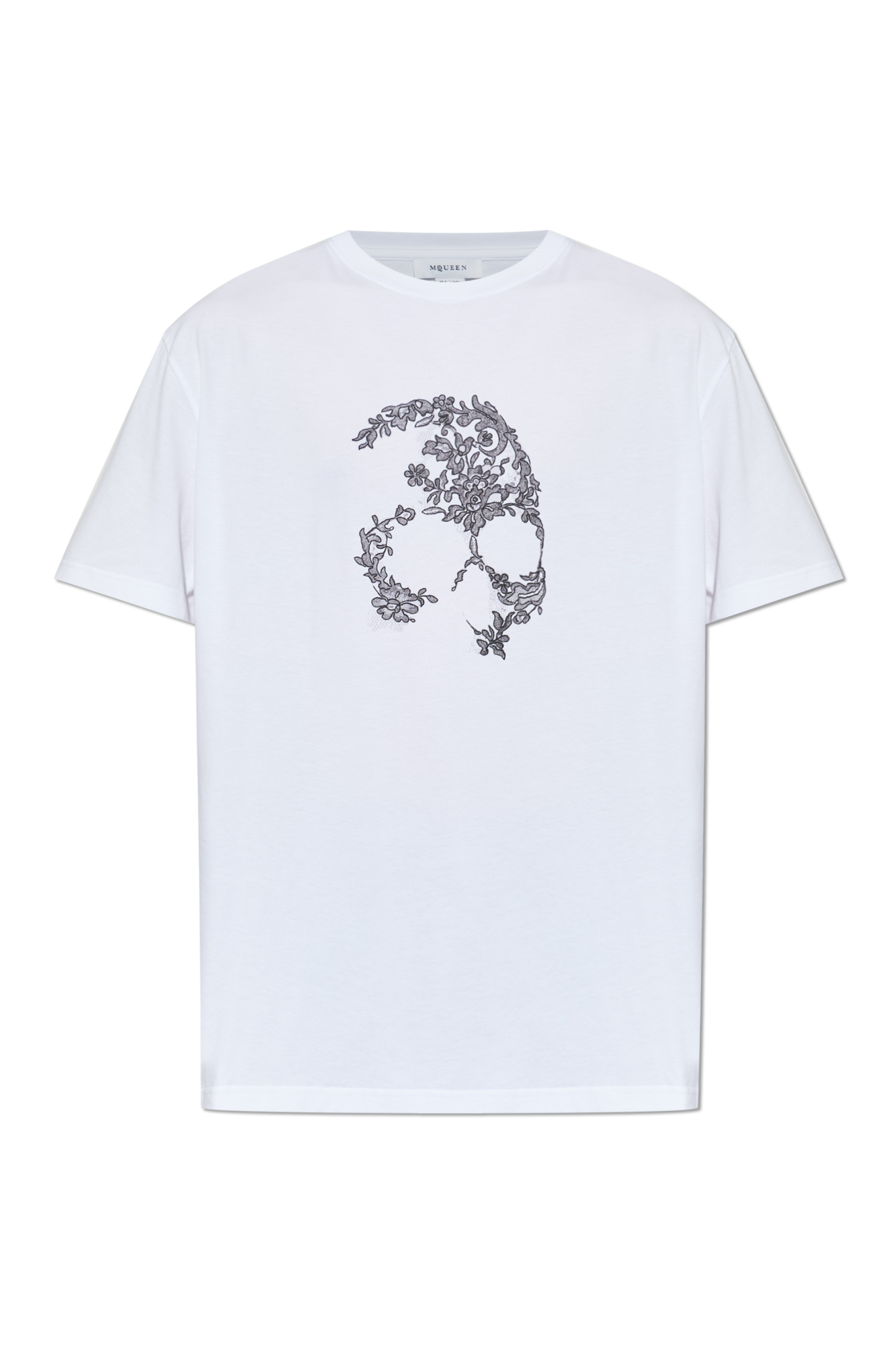 Alexander McQueen T-shirt with a distinctive skull motif | Men's